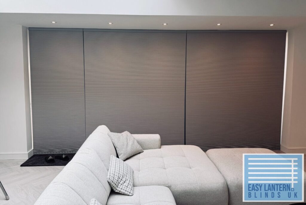 Free hanging cellular blinds (motorised or manually operated) 3